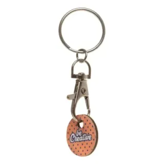 trolley coin keyring - AP716770 (gadzety reklamowe)